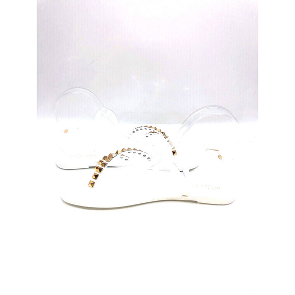 Olivia Miller Tramore Jelly Studded Sandals - White , US 8 - Picture 5 of 10
